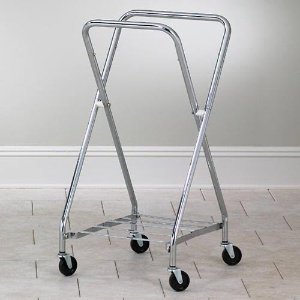 Picture of Hamper Stand Clinton™ Rolling Folding Adjustable Open Top Without LidH-42