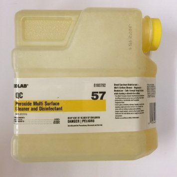 Picture of QC 57 Surface Disinfectant Cleaner Peroxide Based Liquid Concentrate 1.3 Liter Cartridge Sweet Scent NonSterile6100792