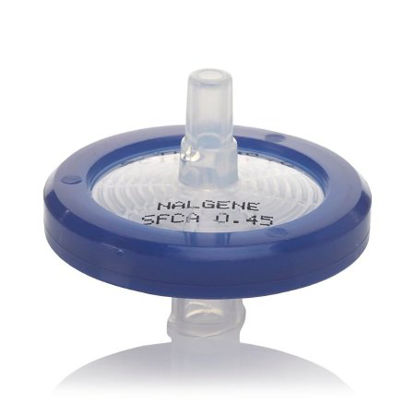 Picture of Syringe Filter Nalgene™ 25 mm Diameter, 0.45 µm Pore Size, Sterile For Sterilization and Clarification of Biological / Immunological Samples, Cell Culture Fluids, Cellular Solutions, Biological Fluids723-2545