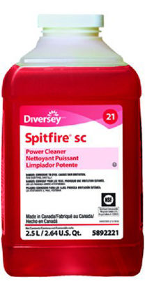 Picture of Diversey™ Spitfire® SC Surface Cleaner Alcohol Based Liquid Concentrate 2.5 Liter Bottle Pine Scent NonSterileDVS95892221