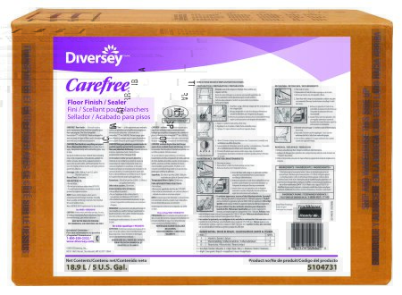 Picture of Floor Finish Diversey™ Carefree® Liquid 5 gal. Box Ammonia ScentDVS5104731