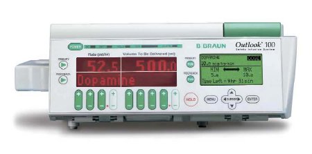 Picture of Infusion Pump Outlook* 120 VAC / 12 Volt Battery Horizon® Pump Sets 4.5 X 12 X 8.75 Inch 11 lbs. LCD620-100