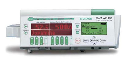 Picture of Infusion Pump Outlook* 120 VAC / 12 Volt Battery Horizon® Pump Sets 4.5 X 12 X 8.75 Inch 11 lbs. LCD620-100