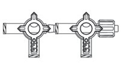 Picture of Stopcock Hi-Flo™, Medfusion® 4 Way, 2 GangMX9342L