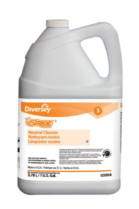 Picture of Diversey™ Stride® Citrus Surface Cleaner Non-Alkaline Liquid Concentrate 1 gal. Jug Citrus Scent NonSterileDVO903904