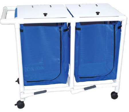 Picture of Double Hamper with Bags 200 Series 4 Casters 25.71 gal.218-D-FP