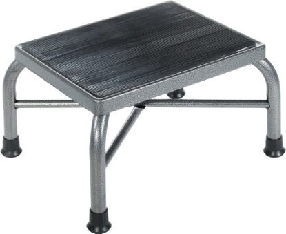 Picture of Step Stool with Handrail Bariatric 1-Step Steel 9 Inch Step Height13062-1SV