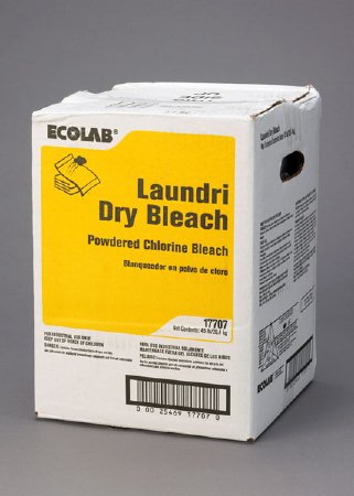 Picture of Laundry Detergent Ecolab® Laundri Dry Bleach 45 lb. Box Powder Chlorine Scent6117707