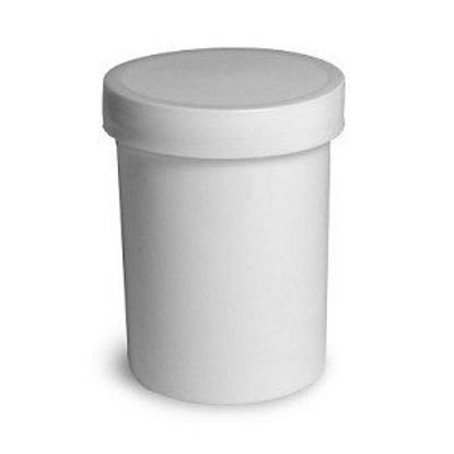 Picture of Ointment Jar Pharmex® Plastic White 2 oz.WOJ-2