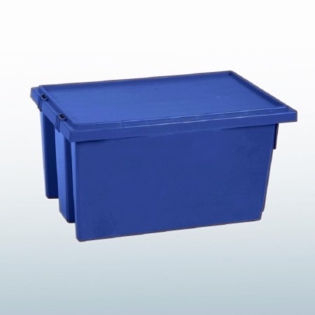 Picture of Tote Budget Blue Industrial Grade Polymers 9 X 11 X 18 Inch1604B