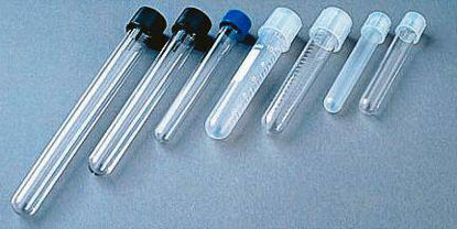 Picture of Falcon® Test Tube Round Bottom Plain 17 X 100 mm 14 mL Without Color Coding Snap Cap Polypropylene Tube1495911B