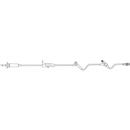 Picture of Primary Administration Set 10 Drops / mL Drip Rate 88 Inch Tubing 2 Ports352239