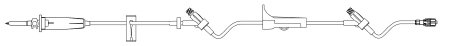 Picture of Primary Administration Set SafeDAY™ 60 Drops / mL Drip Rate 105 Inch Tubing 2 Ports352886