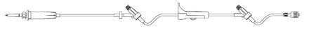 Picture of Primary Administration Set SafeDay™ 15 Drops / mL Drip Rate 84 Inch Tubing 2 Ports352897