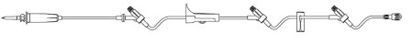 Picture of Primary Administration Set SafeDay™ 15 Drops / mL Drip Rate 112 Inch Tubing 3 Ports352899