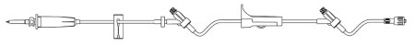 Picture of Primary Administration Set SafeDay™ 15 Drops / mL Drip Rate 106 Inch Tubing 2 Ports352894