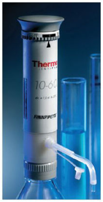 Picture of Dispenser Thermo Scientific™ Finnpipette™ 120 µL Precision, 10 to 60 mL Range, ±360 µL, Individual Calibration Certificate14487205