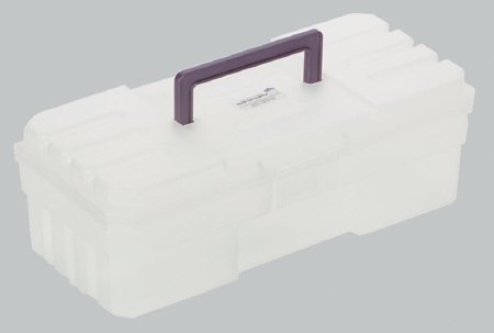Picture of Medical Supply Box Health Care Logistics® Clear Industrial Grade Polymers 4 X 5-5/8 X 12 Inch1371C