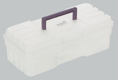 Picture of Medical Supply Box Health Care Logistics® Clear Industrial Grade Polymers 4 X 5-5/8 X 12 Inch1371C