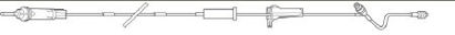Picture of Primary Administration Set Clearlink™ 10 Drops / mL Drip Rate 107 Inch Tubing 1 Port2C8858