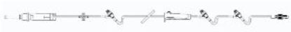 Picture of Primary Administration Set Continu-Flo® 10 Drops / mL Drip Rate 109 Inch Tubing 3 Ports2H8537
