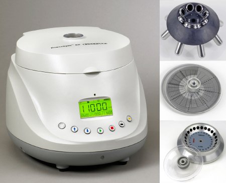 Picture of Microcentrifuge PowerSpin™ BX Combination 24 Place Fixed Angle Rotor Variable Speed Up to 11,000 RPMC885