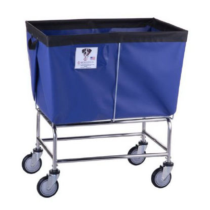Picture of Elevated Basket Truck 60 lbs. Weight Capacity Tubular Steel 5 Inch Clean Wheel System™ Casters466NVY