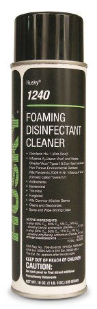 Picture of Husky® Surface Disinfectant Cleaner Alcohol Based Foaming 19 oz. Can Floral Scent NonSterileHSK-1240-67