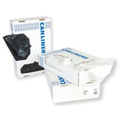 Picture of Trash Bag Heritage 16 gal. Black HDPE 6 Mic. 24 X 33 Inch Star Seal Bottom Coreless RollZ4833RK R01