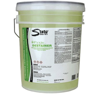 Picture of Laundry Stain Remover Pyxis™ Destainer 5 gal. Pail Liquid Concentrate Chlorine Scent117629