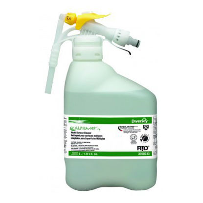 Picture of Diversey™ Alpha-HP® Surface Cleaner Peroxide Based Liquid Concentrate 5 Liter Bottle Citrus Scent NonSterileDVS3350743