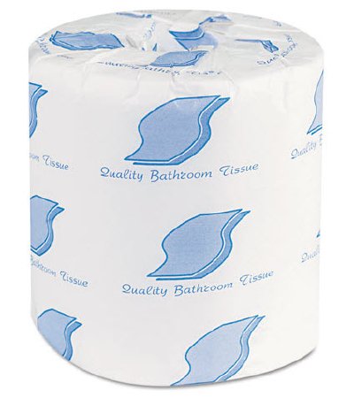 Picture of Toilet Tissue GEN White 1-Ply Standard Size Cored Roll 1000 Sheets 3 X 4-1/2 InchGEN215B