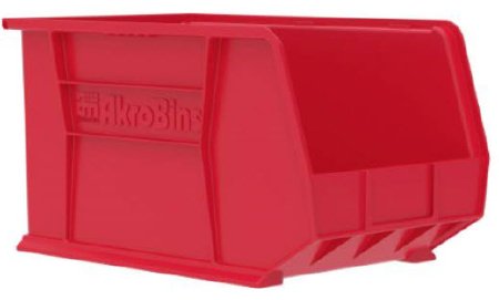 Picture of Storage Bin Red Plastic 10 X 11 X 18 Inch30260RED