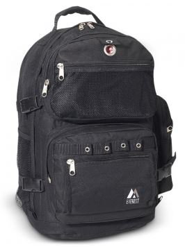 Picture of Backpack Everest Black 13-1/2 X 20 X 8 Inch3045R-BLACK