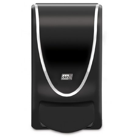 Picture of Hand Hygiene Dispenser ProLine® Curve Black / Chrome Plastic Manual Push 1 Liter Wall MountTBK1LDS