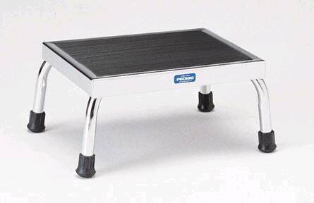 Picture of Step Stool 1-Step Chrome Plated Steel 8 Inch Step HeightP-11