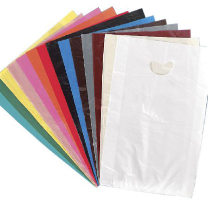 Picture of Merchandise Bag Plastronic® 8-1/2 X 11 Inch 0.6 Mil.C11WE