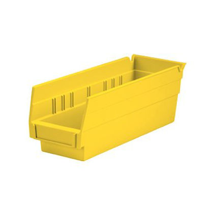 Picture of Shelf Bin Health Care Logistics® Yellow Industrial Grade Polymers 4 X 4-1/8 X 11-5/8 Inch1440Y