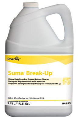 Picture of Diversey™ Suma® Break-Up® Surface Cleaner / Degreaser Liquid 1 gal. Jug ScentedDVO904495