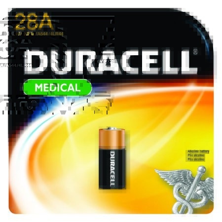 Picture of Alkaline Battery Duracell® Coppertop® 28A Cell 6V Disposable 1 PackPX28ABPK