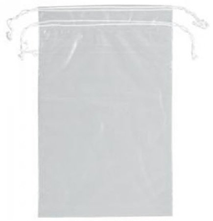 Picture of Patient Belongings Bag 5 X 8 Inch Plastic Drawstring Closure ClearG100
