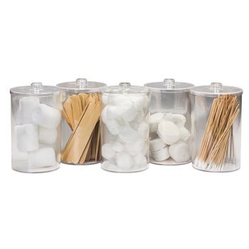 Picture of Sundry Jar Plastic Clear 4-3/8 X 6-1/2 InchT-79