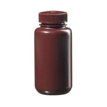 Picture of General Purpose Bottle Nalgene™ Economy / Wide Mouth HDPE / Polypropylene 250 mL (8 oz.)DS2185-0008