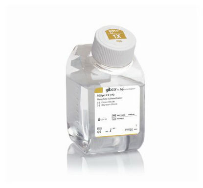 Picture of Cell Culture Reagent Gibco® Phosphate Buffered Saline (PBS) 1X / pH 7.2 10 X 500 mL20012050