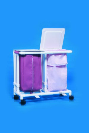 Picture of Double Hamper with Bags Classic 4 Casters 39 gal.LH22