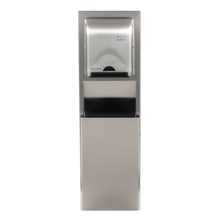 Picture of Trash Can Georgia-Pacific® 12 gal. Wall Mount Satin Finish Stainless Steel Open Top59491