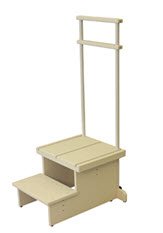 Picture of Step Stool X-Ray 2-Steps Polyethylene 16 Inch Step Height44302