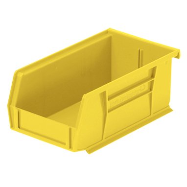 Picture of Storage Bin HCL Super Tough Yellow Industrial Grade Polymers 3 X 4-1/8 X 7-3/8 Inch1405Y
