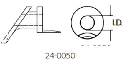 Picture of Ear Ventilation Tube Armstrong Armstrong Beveled Grommet 2 1.14 mm Ultrasil Blue70241050