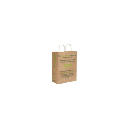 Picture of Shopping Bag Duro® Mart White Virgin Paper84642
